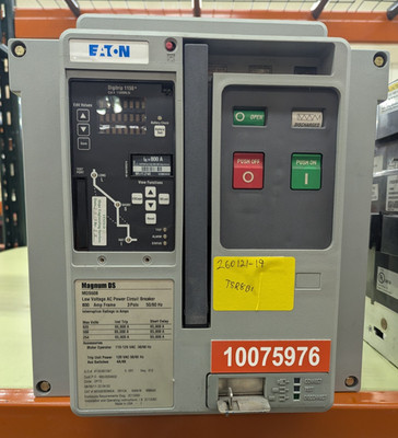 EATON CUTLER-HAMMER MAGNUM DS MDS6083WEA 800AMP LOW VOLTAGE AC CIRCUIT BREAKER