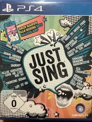 Just Sing PS4 - Karaoke - Partyspiel für PlayStation 4. Blitzversand