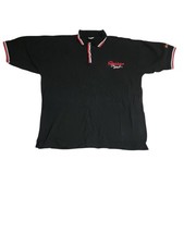 Dale Earnhardt Sr. Intimidator Black Polo Shirt Winners Circle XL NASCAR Vintage