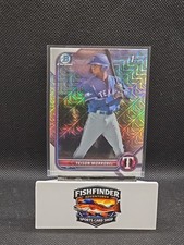 2022 Bowman Mojo Refractor Yeison Morrobel #BCP-200 Texas Rangers