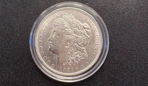 🔥1921 Morgan Dollar 90% Silver CoinSnap analysis is Fine to AU🔥