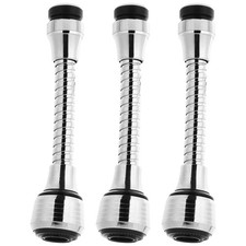 3 Pcs Faucet Splash Guard Rotating Faucet Flexible Faucet Extension Faucet Co...