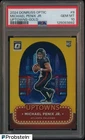 2024 Donruss Optic Uptowns Gold #9 Michael Penix Jr RC Rookie SSP /10 PSA 10