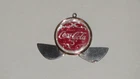 Vintage Novelty Drink Coca Cola 2 Blade Round Folding Pocket Knife