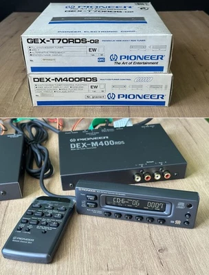 !NOS! PIONEER DEX-M400RDS + !NOS! PIONEER GEX-T70RDS vintage centrate set - Bild 1 von 4