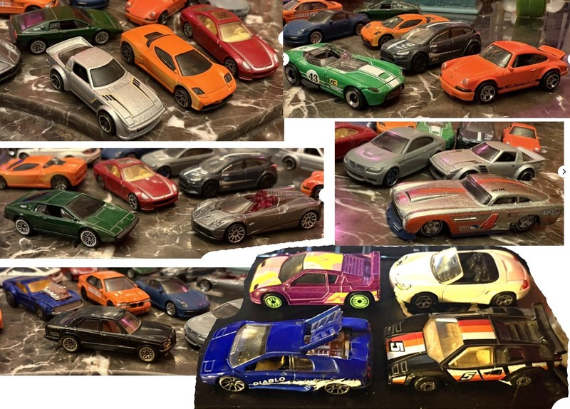 Mixed Lot of 20 Lot Wheels Matchbox Diecast Cars 1:64