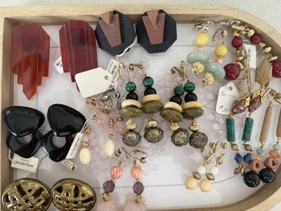Vintage Saks Fifth Ave Earrings lot! Some Still With Tags