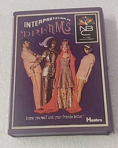 🔥Vintage Hasbro NBC Interpretation Of Dreams Box Game, 1969, Unused,Complete🔥