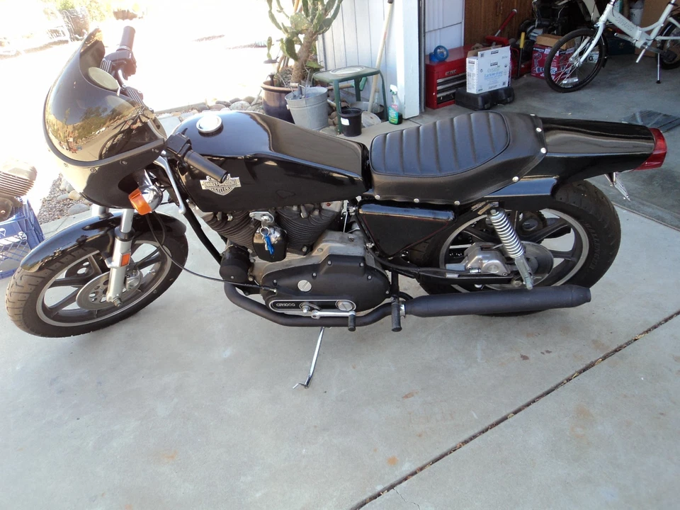 Capa de assento Harley XLCR, Sportster Cafe Racer '77-'79 - Imagem 3 de 4