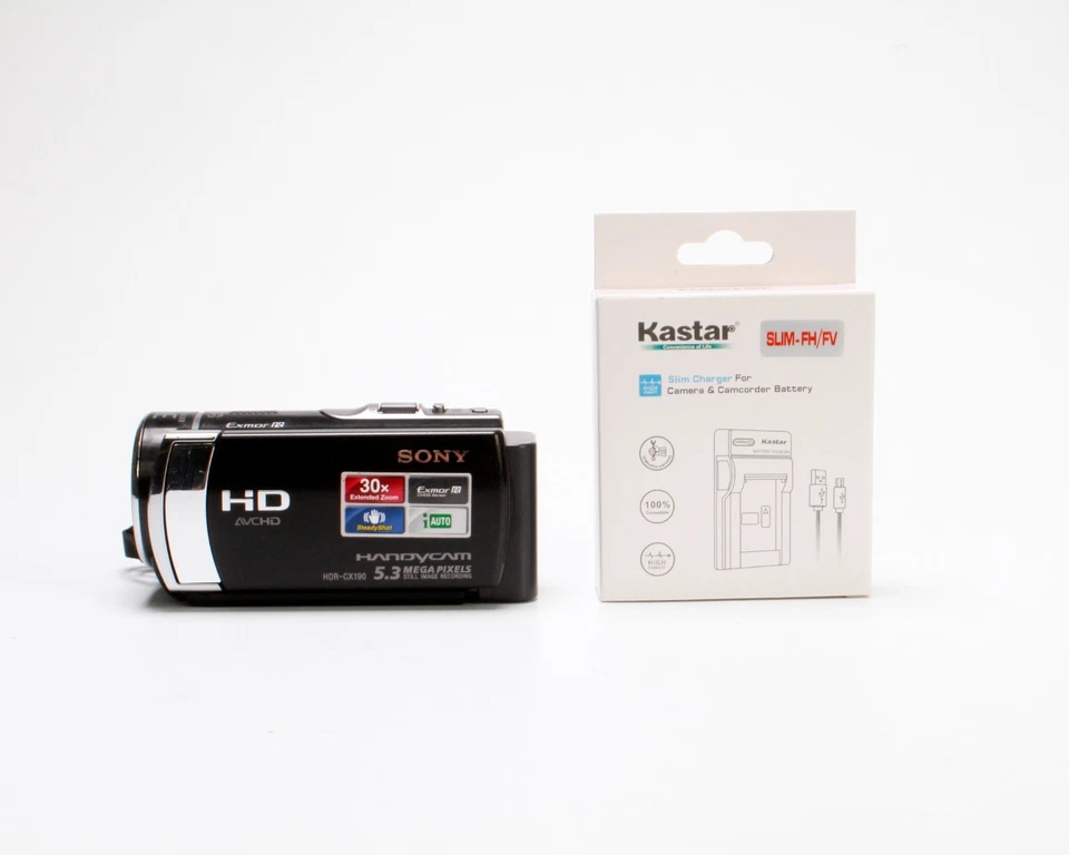 Videocámara Sony HDR-CX190 HD (negra) Foto 4 de 4