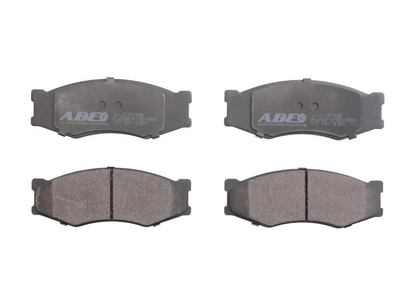 Plaquettes de freins ABE C11011ABE avant pour Nissan Terrano II R20
