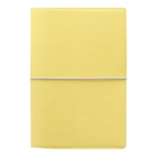 Filofax Domino Soft Organizer, Personal Size, Lemon - Smooth, Leather-Look, G...
