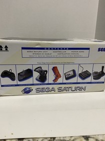 Sega Saturn Console Complete In Box CIB