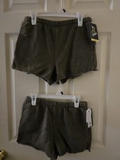NWT - PACK OF 2 Girl's Art Class Shorts, Large 10/12 , Color: Silver Moss