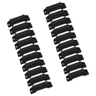  20 Pcs Footrest Slider for Gaming Chair Replaceable Pedal Sliders