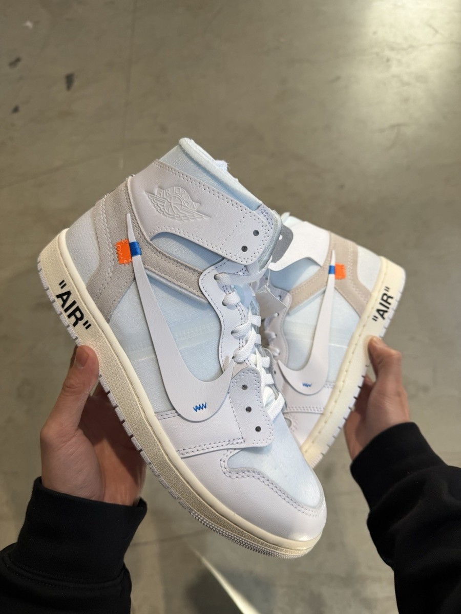NEW Jordan 1 Retro High Virgil Abloh Archive Alaska AA3834-100 OG