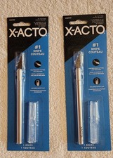 Lot de 2 x-acto neufs dans leur boîte n° 1 Couteau de Précision🔪 Outil pour Artistes Artisans 🎨