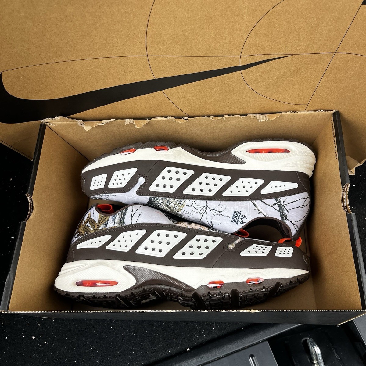 NEW Nike Air Max SNDR Sunder RealTree Camo Orewood IB2476 100 Men Size 12.5 NEW Nike Air Max SNDR Sunder RealTree Camo Orewood NBY  main image 2