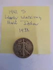 1941 S Walking Liberty Half Dollar Silver 50C San Francisco Mint