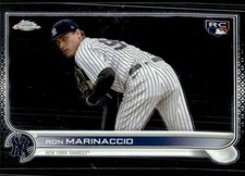 2022 Topps Chrome Update Ron Marinaccio Rookie New York Yankees #USC164