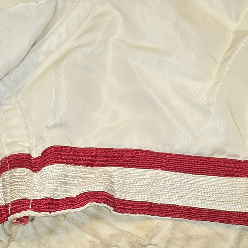 Pantalones Cortos de Gimnasio de Baloncesto Acolchados Wheelan & Wheelan Años 40 De Colección Satén Medianos Phila. Foto 3 de 4