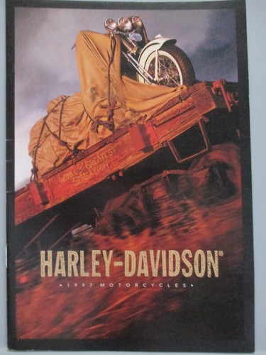 1997 Harley Davidson Motorcycles Model Year Brochure
