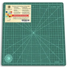 Rotating Self Healing Cutting Mat 14x14 (13" Grid), Perfect for Quilting & Ar...