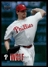 2006 Upper Deck Special F/X Green Randy Wolf /99 #351