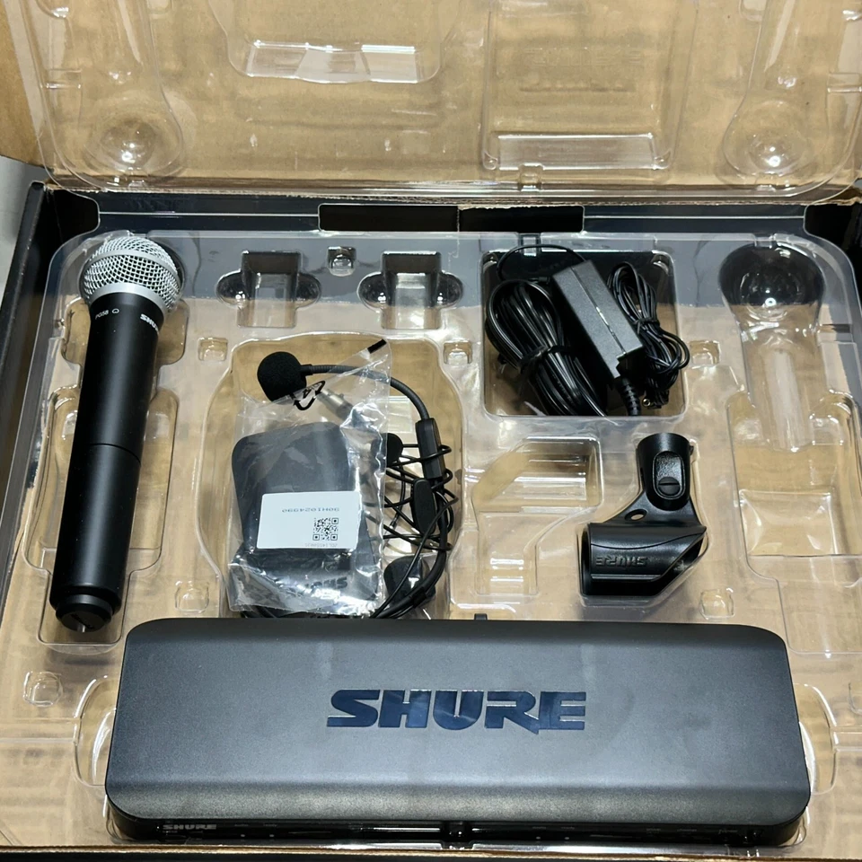 Shure BLX1288/P31 Wireless Microphone System Handheld & Headset Mics H10 Band - Image 3 of 4