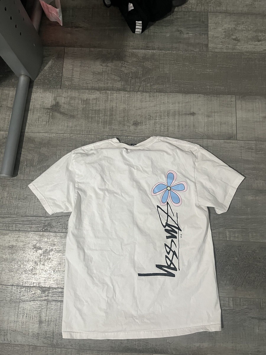 【Stussy】 正規品★ In Bloom T-Shirt Blue ★人気 Stüssy: Men's In Bloom T-Shirt (Blue) | DSMNY E-SHOP