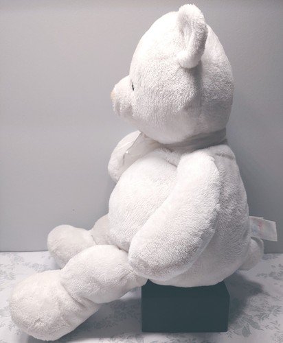 Baby Gund Bär Plüsch 16 Zoll groß Bibi weiß Stofftier Spielzeug 58819 - gebraucht, in einwandfreiem Zustand - Bild 2 von 8