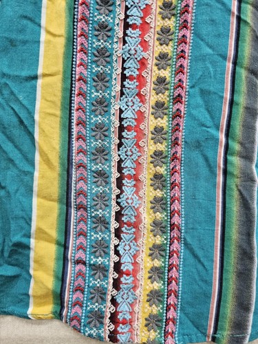 Savanna Jane Boho Tunika-Bluse mit Blumenstickerei Größe S - Bild 6 von 7