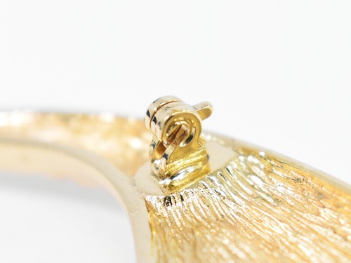 Christian Dior Rhinestone Gold Plated Brooch - Picture 6 of 9
