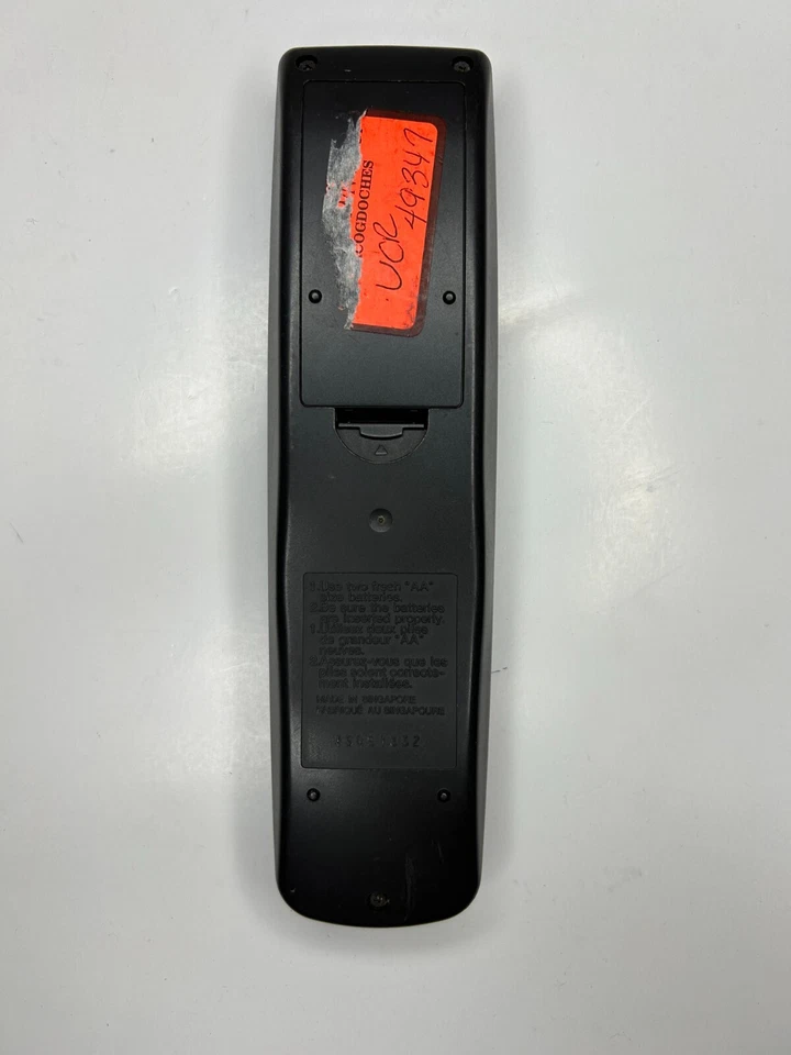 Quasar VSQS1332 VCR TV Remote Control, OEM for VH6425, VHQ42, VHQ42K, VHQ52 +mor - Image 3 of 3
