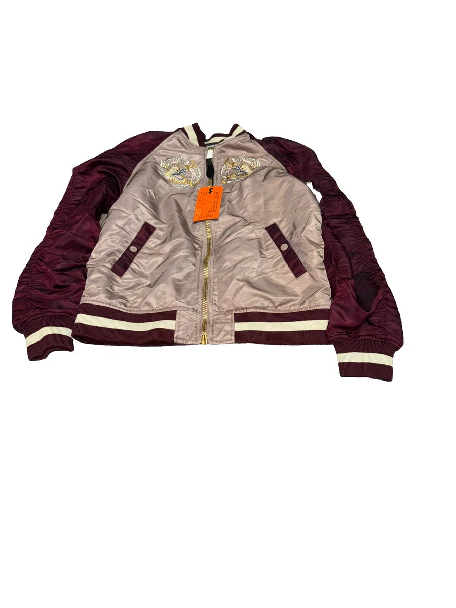 ALPHA INDUSTRIES MA-1 JAPAN SOUVENIR EAGLE REVERSIBLE BOMBER