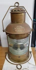 1940s - T. Debarbieri - Genoa - Brass Naval Lantern - Numbered 5195