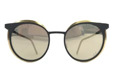 Blackfin Sunglasses BF829 SUNSET REEF COL.876 Matte Black Gold with Gold Lenses