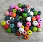 Wooden Round Beads Colour Choice craft assorted colours Wholesale, 1000 x 10 mm