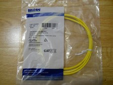 new Belkin Cables CAT 5e  Yellow 5' Snagless Patch Cables, Lot of 100