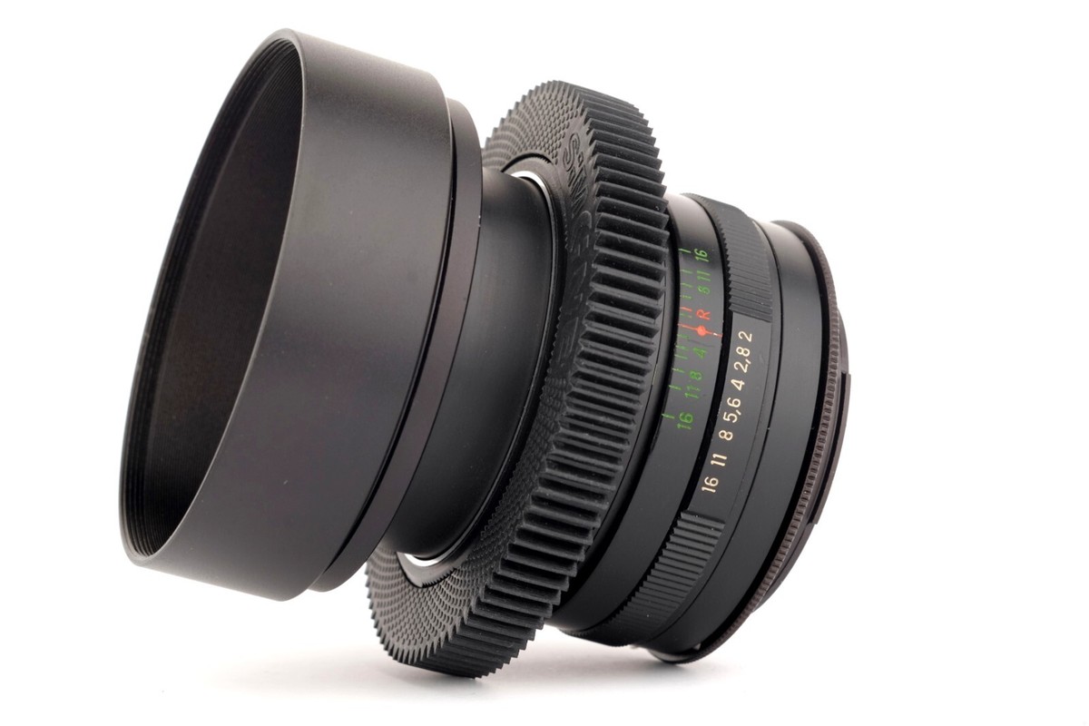 HELIOS 44 2/58 Cine lens Canon EF mount *ANAMORPHIC BOKEH&FLARE