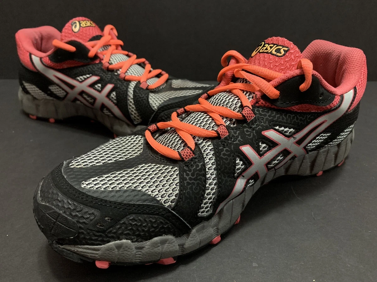 Asics Gel Fuji Trainer 3 Women s 8.5 US PINK BLACK SILVER Comfort
