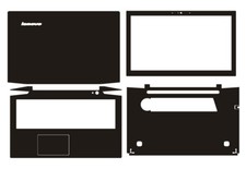 Pellicola adesiva per laptop in vinile carbonio protezione decalcomania per Lenovo IdeaPad Y50 Y50P 15,6"