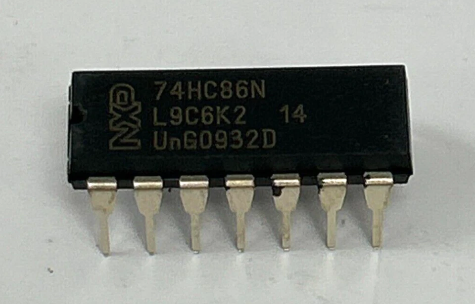 NXP SEMICONDUCTOR 74HC86N  14 PIN 4 CIRCUIT 2 INPUTS   LOT OF 50 - Image 2 of 4