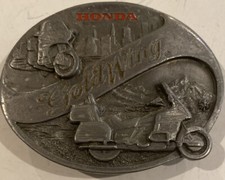 Vintage Honda Goldwing Motorcycle Belt Buckle U-90 Made In USA