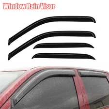 For 00-07 Silverado/Sierra Crew Cab Window Visor Rain Vent Shade Guard Deflector