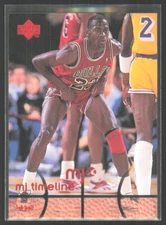 1998-99 Upper Deck mjx timeline Michael Jordan Chicago Bulls #23