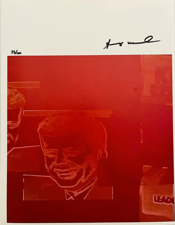 Andy Warhol Hand-Signed Original Print With COA & +$3,500 USD Appraisal Included - Image 2 of 4
