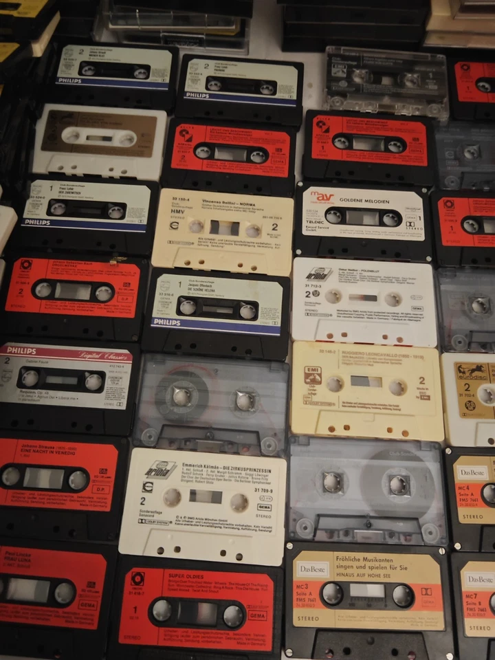   Großes Konvolut über 100 Audio-Kassetten – Klassische Musik / Oper / Orchester - Bild 4 von 4