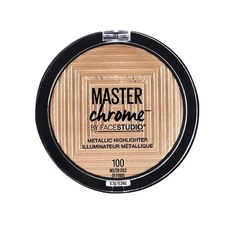Maybelline Master Chrome Metallic Highlighter Powder Makeup, Molten Gold-0.24 oz