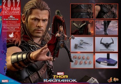 Hot Toys MMS416 Thor: Ragnarok 1/6th Scale Roadworn Thor Collectible Figure NEW
